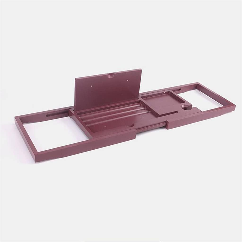 Expandable Bath Tub Caddy Table Bathtub Accessories Bridge Tray Shelf Organizer for Large Tubs