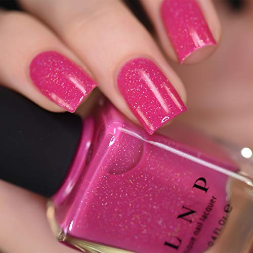 Image of ILNP Party Hat - Deep Cerise Pink Holographic Nail Polish