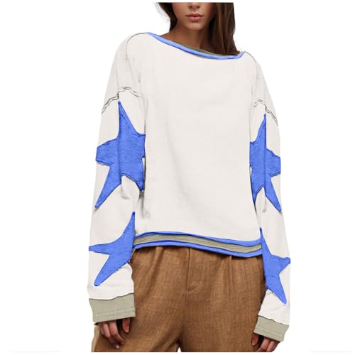 Oversized-Crewneck-Sweatshirts-for-Women-Star-Print-Pullovers-Long-Sleeve-Tops-Trendy-Going-Out-Tops-Y2k-Sweater-Tops 41uTSHkB+0L
