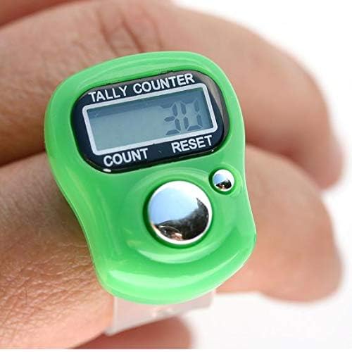 Multiuse Mini Hand Tally Finger Ring Counting Device, Jap Counting Device for Mantra Jaap, Digital Head Electronic Tally Counter, 5 Digit (99999) (2)-image-2