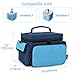 LoDrid Carrying Case Compatible with Tonie Box 2/1, Portable Bag with Shoulder Strap for Audio Player Starter Set, Headphones Charging Station Storage, Navy Blue (Bag Only),(Patent Design)