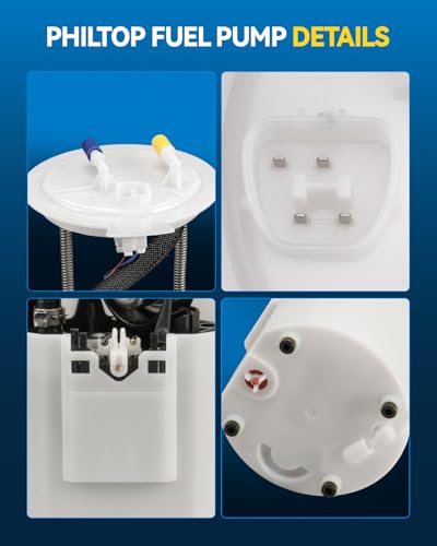 Image of PHILTOP Electric Fuel Pump Assembly FG1317, P76591M, SP2391M | Fit for 2009 Ford Escape FHEV, 2010-2012 Ford Escape GAS, 2009 Mercury Mariner FHEV, 2010-2011 Mercury Mariner GAS
