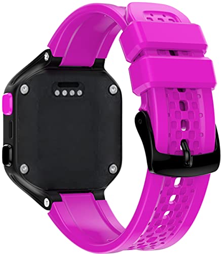 Shieranlee Forerunner 25 Strap Large,Smart Watch Replacement Band Replacement Silicone Wrist Band Strap For Garmin Forerunner 25 Large GPS Running Watch - Image 2
