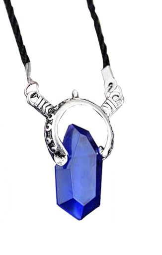 Strike3D Collar de anime Devil May C con colgante Dante Virgil (AZUL) | Ya disponible en tu tienda friki favorita! En mundofriki.es!