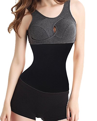 DODOING Waist Trainer Corset Gewichtsverlust Workout Body Shaper Sport Seamless Kein Verschluss Cover