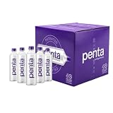 Penta Ultra-Purified Water, Oxygen Infused Natural pH Hydration, Solar-Powered 13 Step Purification Process,16.9 Fl Oz (Pack of 24)