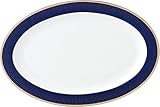 Lorren Home Trends Midnight-57 57 Piece Dinnerware Set-Bone China Service Thumb #1
