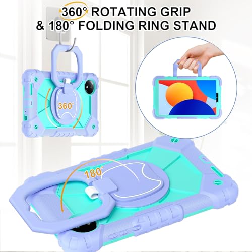Coque Xiaomi Redmi Pad SE 8.7 2024 antichoc robuste et béquille - 7