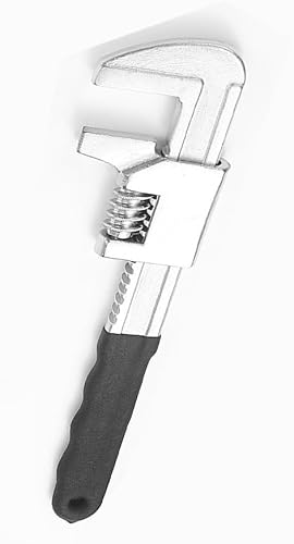 F Type Adjustable Wrench, Right Angle Adjustable Wrench 9 inches, 11 inches, 15 inches for Auto Repair Pipes (11 inch)