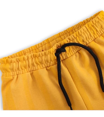 Image of YUV Multicolor Solid Cotton Blend Shorts for Girls, Pack of 2