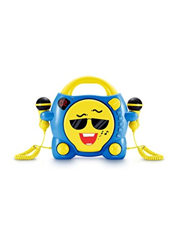 BigBen Interactive My Milo Portable CD Player Blue, Yellow – CD Players (LED, Digital, 3.5 mm, lr014, 332 mm, 262 mm)