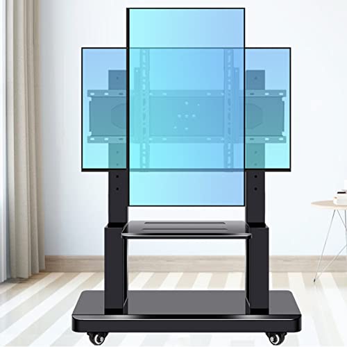 Soporte móvil para TV de 40 a 70 pulgadas, altura ajustable miniatura 1