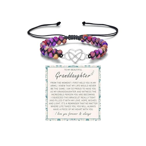 To My Granddaughter-Infinity Forever Love Heart �u���X���b�g You Are Always In Mine Heart From Grandma �V�R�c��� �_�u�����C���[ �p�[�v�� �r�[�Y�D�� ���b�v ����