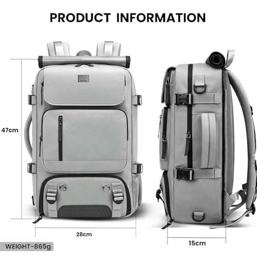 Image of REDHORNS Multifunctional 3-In-1 Anti-Theft Handbag /Multi-Purpose Cross body Bag, 16-Inch Business Laptop with USB port, Unisex 30L Water-Resistant Bag, fits for Camping, Outdoor, Travel