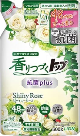 Amazon | 【まとめ買い】香りつづくトップ 抗菌プラス Shiny Rose