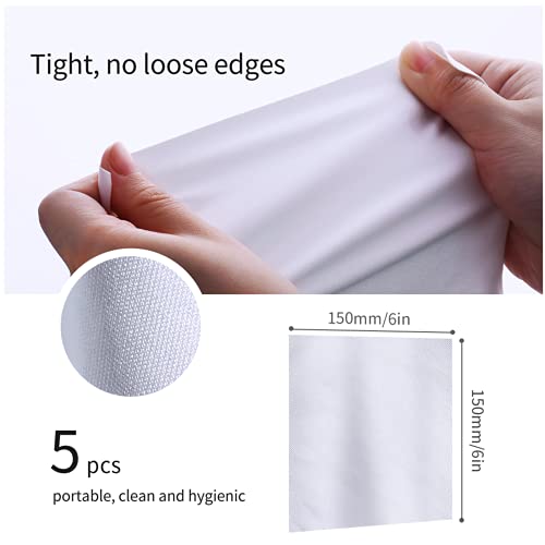 Image of K&F Concept Microfibers Cleaning Cloths 5 Pack - for Smartphones Tablets TV Notebook or Desktop Screen Display Cabinets (5PS)