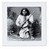 Square dimensions (in inches): 25 L x 25 W, image dimensions (in inches): 23 L x 23 W 100% poloyester; image is soft to touch. Made in USA Edges have pinking shear cut Image will not fade with washing. Image not a transfer, part of material