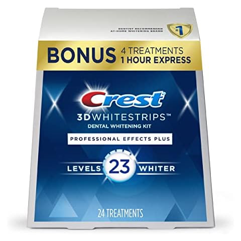 Crest 3D Whitestrips Professional Effects Plus Cover