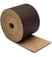 JinRuiKJ Top Grain Leather Strap - 2 Inch Wide 72 Inches Long Brown Leather Strips - Very Suitabl...