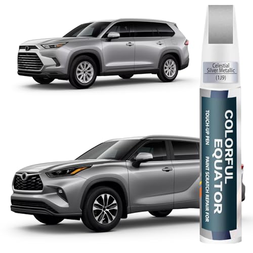 Image of 1J9 Celestial Silver Metallic Touch Up Paint for Toyota, Car Paint Pen Scratch Repair Two-In-One Touch Up Paint, Premium Car Scratch Remover for Deep Scratches