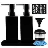 【PERSONALISATION】La livraison comprend 4 étiquettes élégantes étanches que vous pouvez étiqueter vous-même avec les stylos fournis pour shampooer, rincer, laver le corps, Bodylotion und viel plus à distinguer. L'étanchéité efficace assure que les étiquettes adhèrent fermement au dispenseur de savon et qu'il n'y a pas de plis, de déformations ou de fractures dues à l'humidité.