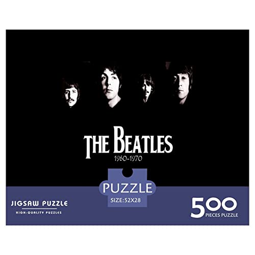 Puzzles pour Adultes 500 pièces Les Puzzles des Beatles définissent des Groupes célèbres pour Les Jeux éducatifs en Famille, Casse-tête pour Les Enfants 500 pièces (52x38cm) - Les Beatles, Paul McCartney, John Lennon, RIngo Starr, George Harrison Puzzles pour Adultes 500 pièces Les Puzzles des Beatles définissent des Groupes célèbres pour Les Jeux éducatifs en Famille, Casse-tête pour Les Enfants 500 pièces (52x38cm) – Image 3