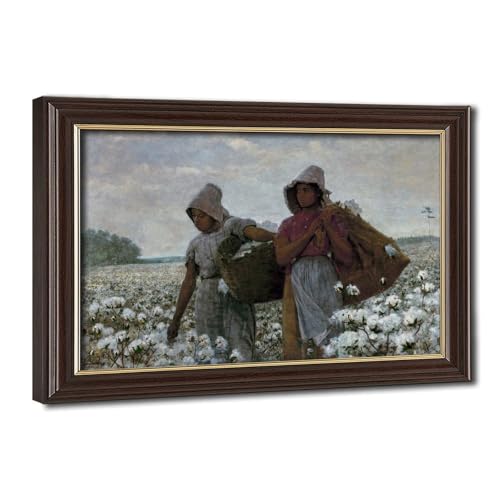 The Cotton Pickers Winslow Homer impression toile pour décoration bureau et salon