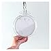 iDesign Fog-Free Suction Shower Shaving Mirror, Fogless Mirror for Bathroom, Bath Tub, 8.25