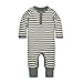 Burt's Bees Baby Baby Organic Convertible Foot Coverall, Mushroom Fields, 6-9 Months