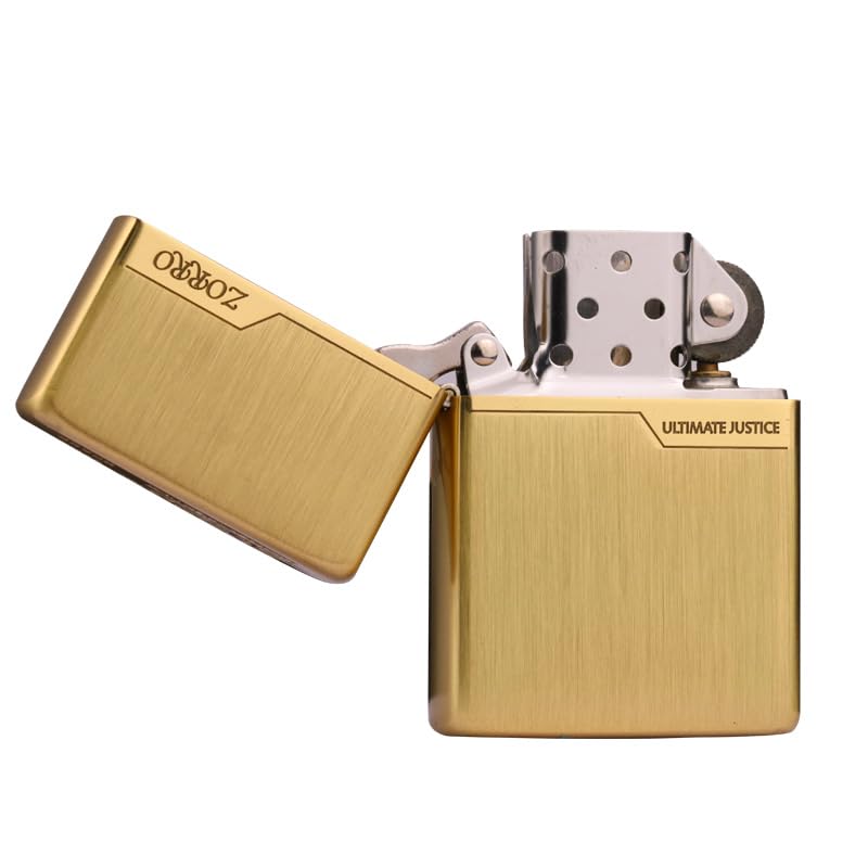 Amazon.co.jp: ZORRO ゾロ オイルライター フリント ブラス ヘアライン