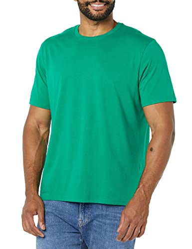 Image of Amazon Essentials Men's Slim-Fit Crewneck Short Sleeve Cotton T-Shirts