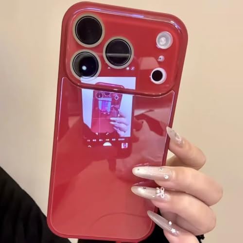 Coque iPhone 17 rouge vin en silicone haut de gamme avec protection d'objectif cristal