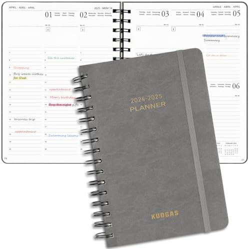 Kalender 2026 A5 - Wochenplaner Mit Ringbindung, Monatsregistern & Innentasche