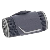 rutschfeste elastische Armbänder, Crossfit, Fitnessstudio, Bodybuilding, Gewichte... Verstellbar, Grau