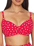 Di hola a la elegancia clásica de Pour Moi? Parte superior de bikini con aros ligeramente acolchada. Ofreciendo una cobertura completa de la copa, las copas acolchadas y con aros proporcionan apoyo disponible hasta la copa G, y el escote de corazón favorece. Las correas ajustables te ayudan a obtener el ajuste perfecto, y con una selección de dos calzoncillos puedes crear tu propio estilo.