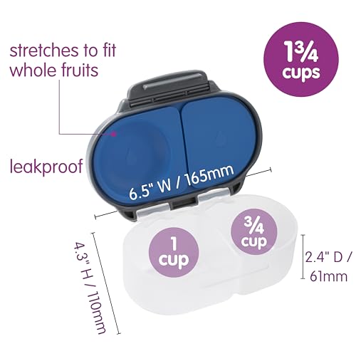 Image of b.box Lunch Box 3-pack, 2 Bento Box Sizes + Snack Containers for Kids
