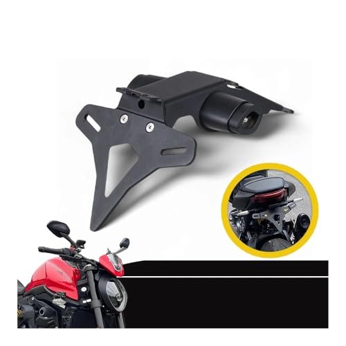 Support de plaque d'immatriculation moto idéal pour vos sorties dominicales en Ducati 950 - 2