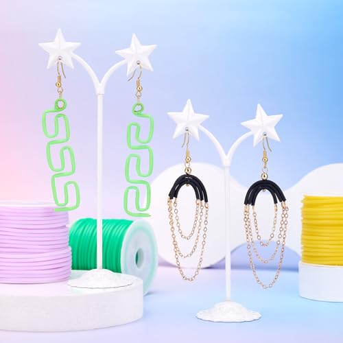 Bestewelry 30m Hollow Piping Cord PVC Tubular Synthetic Rubber Cord 2mm Round Tube Rubber Spool Roll for Knitting Craft Holding Stitches Jewelry Making - Image 2