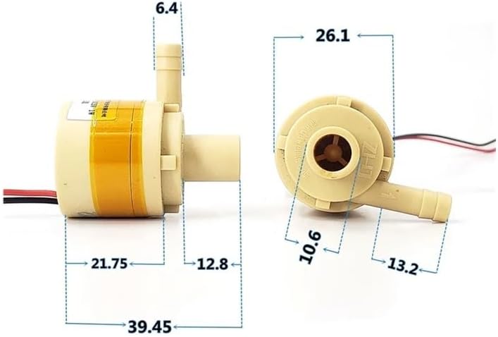 DC 5V Small Mute DC Brushless Water Pump Submersible Impeller Pump Centrifugal Circulating Water Pump DIY Fountain