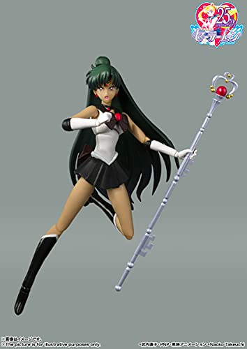 Image of TAMASHII NATIONS - Pretty Guardian Sailor Moon R- Sailor Pluto -Animation Color Edition-, Bandai Spirits S.H.Figuarts Action Figure