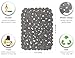 Bligli Pebble Sink Mat for Stainless Steel/Ceramic Sinks, 2 Pack PVC Sink Protectors Mats for Bottom of Kitchen Sink, Dish Drying Mat for Dishes and Glassware, 15.7 x 11.8 inch, Grey