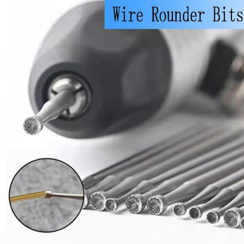 6 Piezas Fresas de Copa Redonda 1.6mm para Joyería miniatura 2