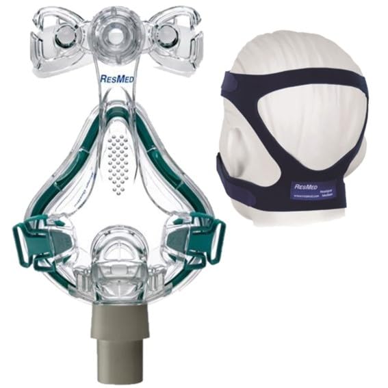 Genérico Mascarilla CPAP Buconasal_RES_MED_QUATTRO_Original Talla M MEDIANA para Apnea del Sueño. ENTREGA 48H