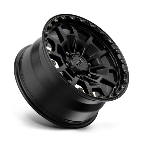 Amazon.com: 17x8.5 KMC KM718 SUMMIT Satin Black Wheel 6x5.5 (18mm