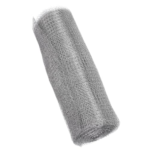 ibasenice 1Rotolo Rete per Protezione Grondaia Copertura Inossidabile per Prevenire Intasamenti Detriti