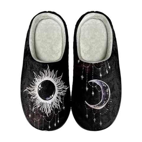 Pantoufles PAQGSREM Lune Étoile Cover