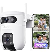Amazon.co.jp: EZVIZ デュアルレンズ 防犯カメラ（屋内用）｜360度