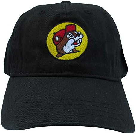 Buc-ees Black Adjustable Baseball Cap 