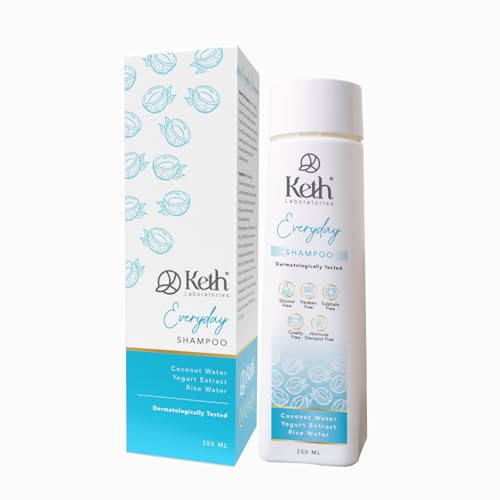 Image of Keth Laboratories Everyday Care Shampoo | Rice Water, Yogurt & Coconut Water | Nourishing & Hydrating | 250ml