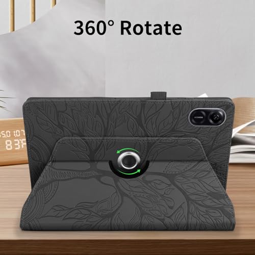 TEDTIKJT Rotating Case Compatible with Honor Pad X9/X8 Pro 11.5 Inch PU Leather Tablet Case 360° Rotating Stand Protective Flip Cover - Image 3